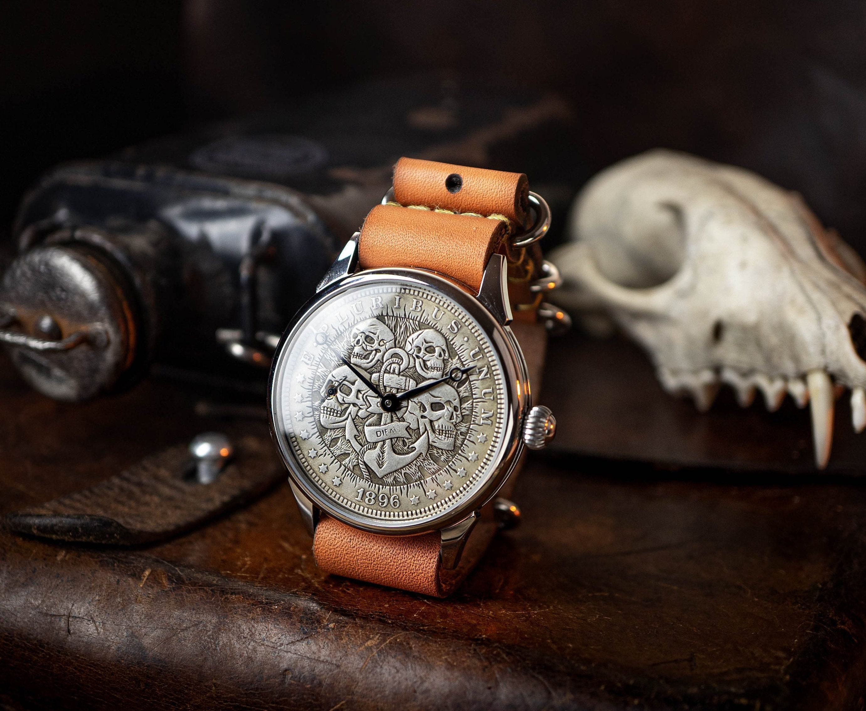 horloge skeleton