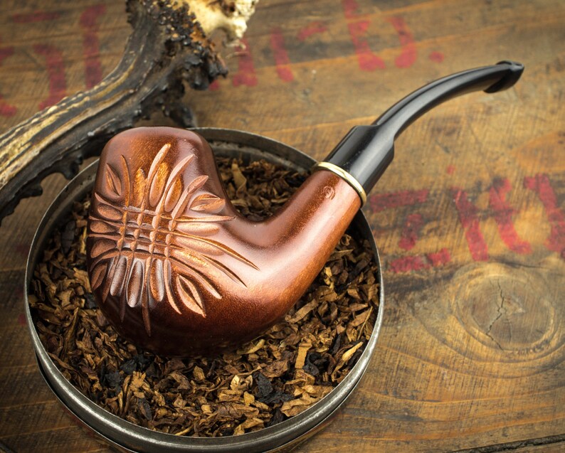 Smoking Pipe'. Wood Carved Smoking Pipe. Tobacco Pipes. Etsy