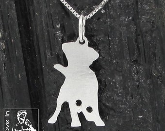 Jack Russell Terrier Sterling Silver Pendant