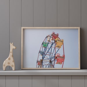 ferris wheel wall art for sale, ferris wheel photography for sale, ferris wheel print