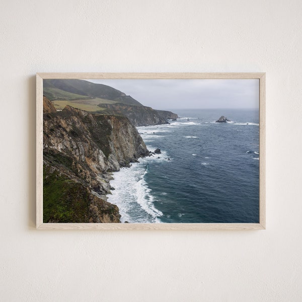 Big Sur Photography, Gallery-Quality Big Sur Print, Ocean Landscape Photography, Unframed Wall Art, Made To Order