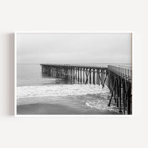 Pier Wall Art, Pier Print, Gallery-Quality Beach Decor, Ocean Print, Ocean Art, Beach House Decor, Pier Art, Beach Print, Seascape Print