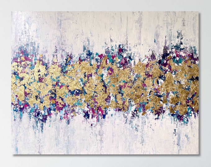 25+ hand painted abstract art