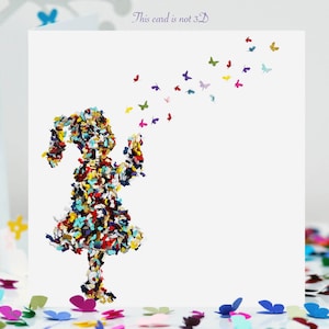 Carte papillons bisous pour toutes les occasions