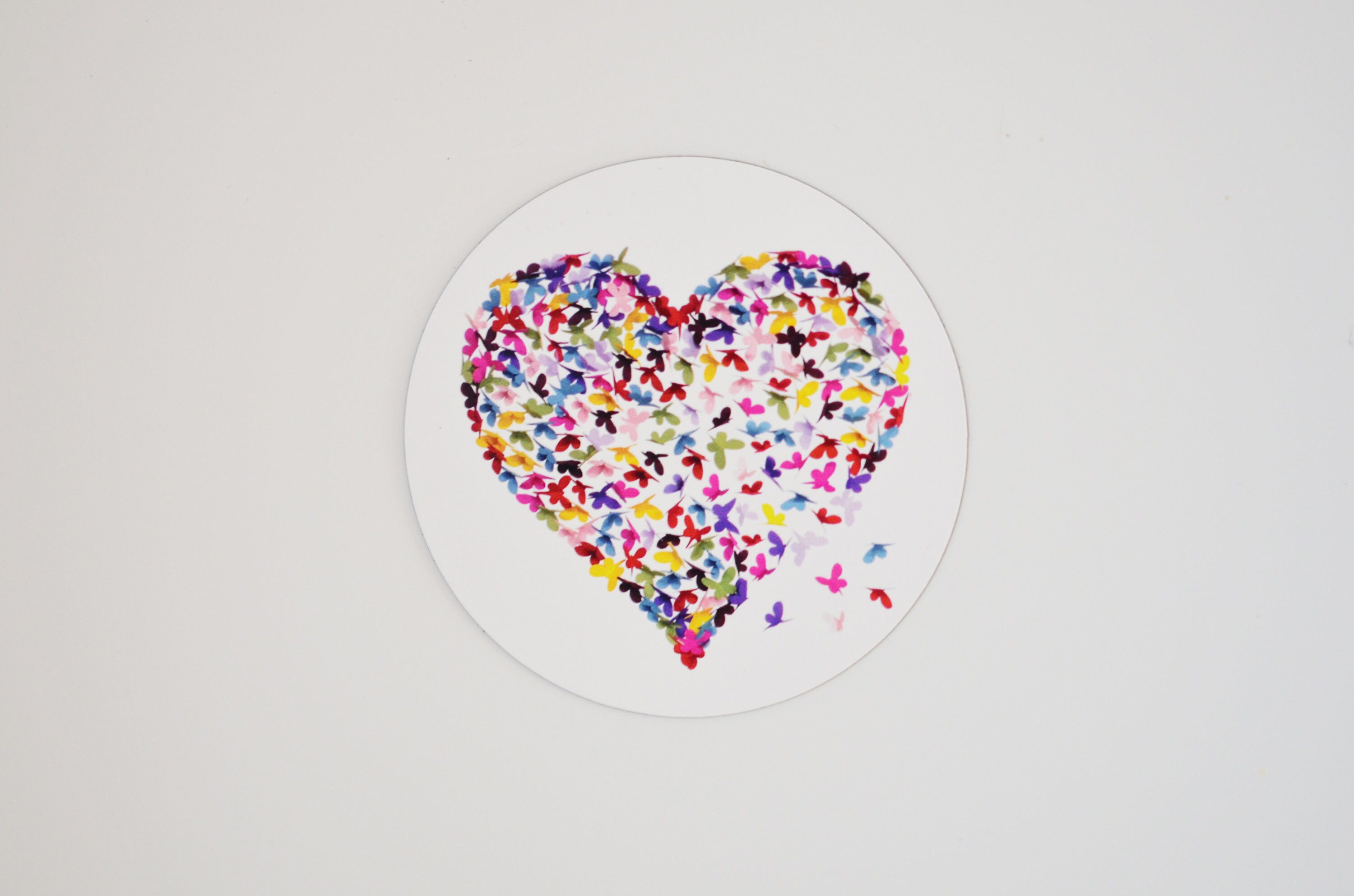 Cousin Birthday Butterfly Kaleidoscope Heart Butterflies Card, Not
