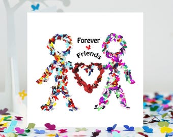 Friend Butterfly Friends Card, Butterfly People