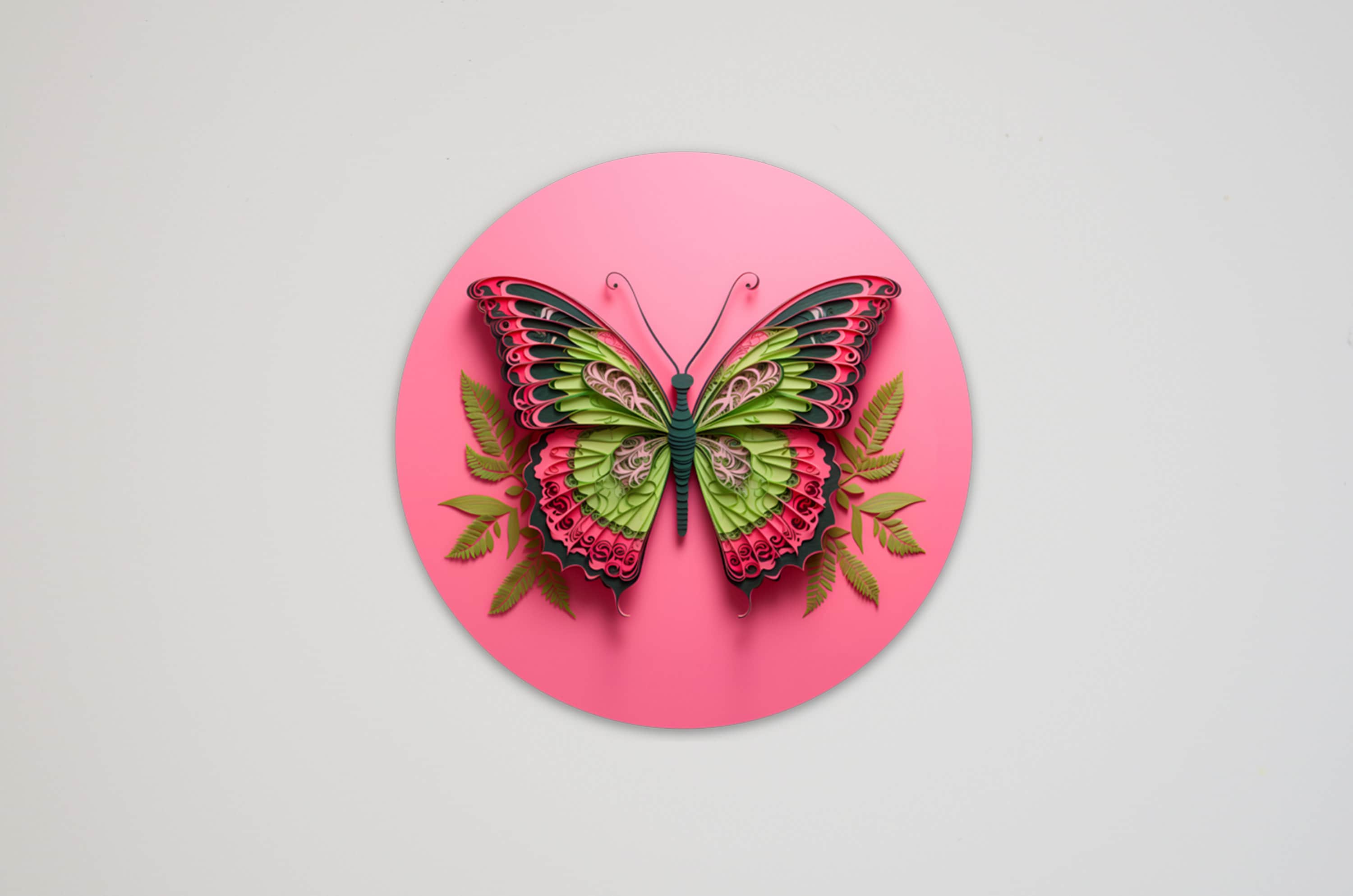 60th Birthday Butterfly Heart Kaleidoscope Butterflies Card, Not