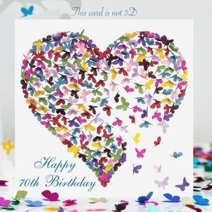 Carte Danniversaire Papillon Carte Papillon Danniversaire Etsy