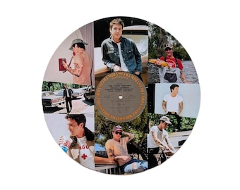 Role Model Vinyl Record Photo Collage - Vintage Record - Vinyl Record Wall Art - Photo Collage Wall - Role Model Collage Wall - Chuck Timely