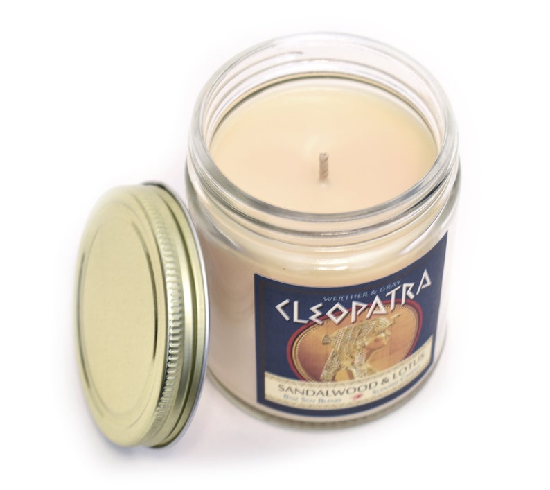 CLEOPATRA Scented Candle Ancient Egypt Egyptian Santal Etsy