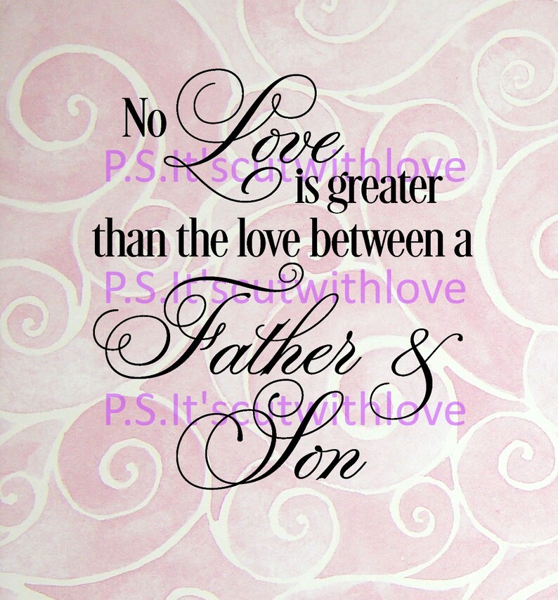 No Love Is Greater Than Parents Love