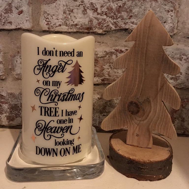 Digital SVG I Don't Need an Angel on My Christmas Tree Etsy Australia