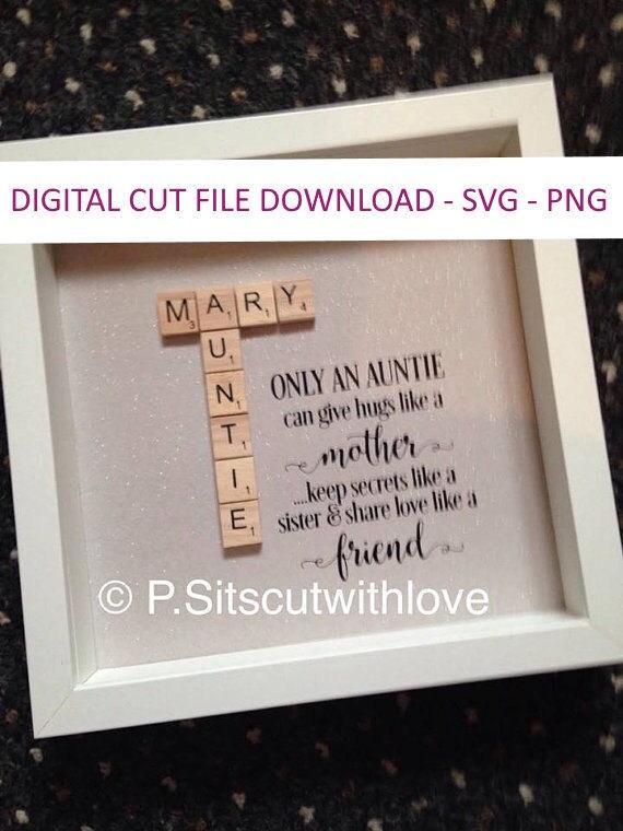 only an aunt can give hugs like a mother picture frame