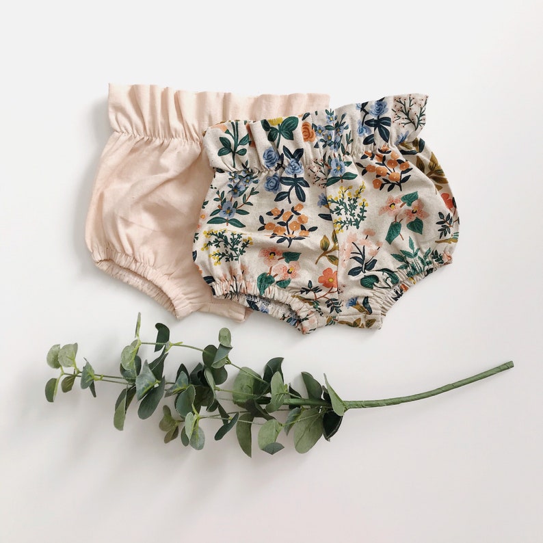 Buff linen bloomers high waist bloomers baby bloomers Etsy