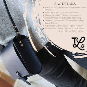 Leather Satchel.  Hand Crafted Ladies Leather Crossbody Bag.  Handcrafted Leather bag.  Women's Shoulder Bag