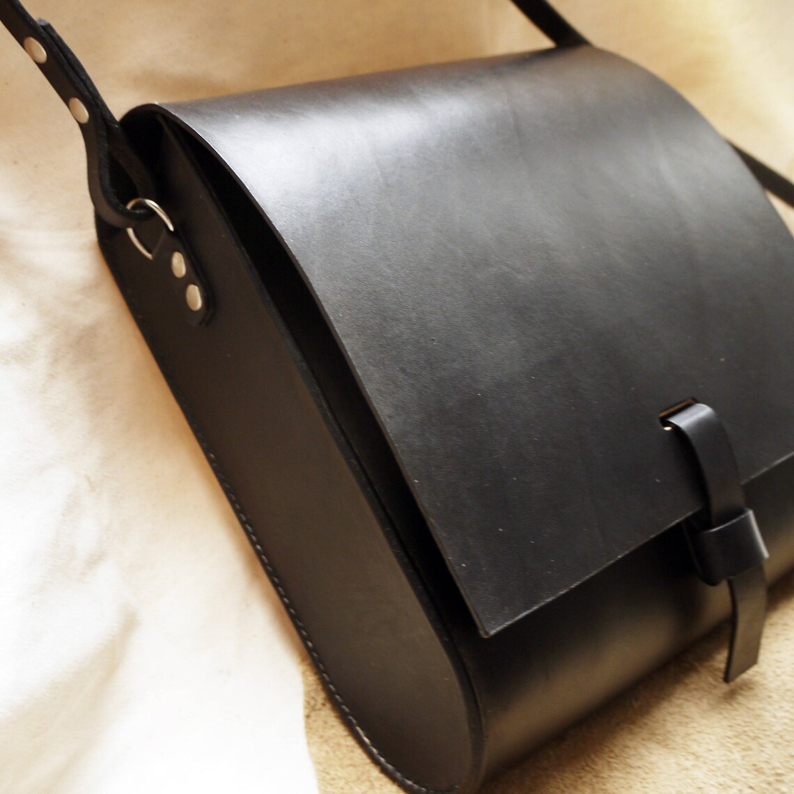 Handmade leather satchel bag leather satchel leather Etsy