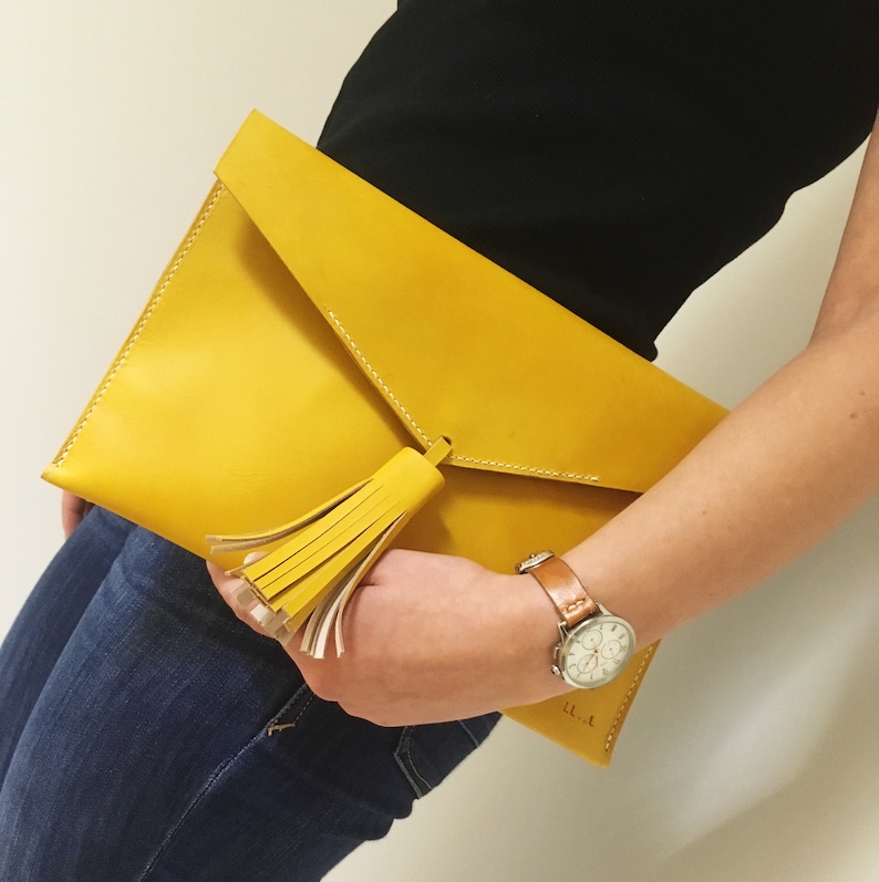 Brown Leather Clutch Bag Uk