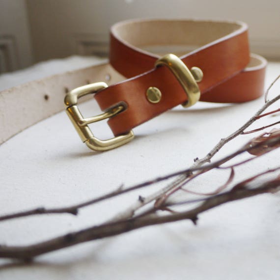 light tan belt