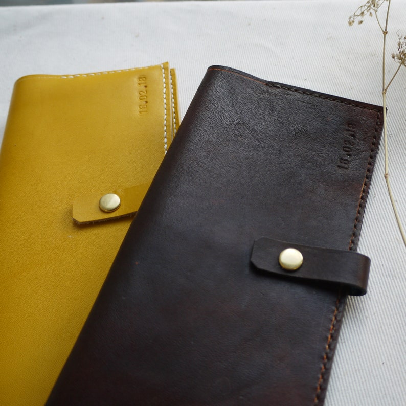 Personalised Leather Passport Cover His & Hers Passport Etsy