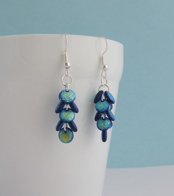 Dragon sale scale earrings