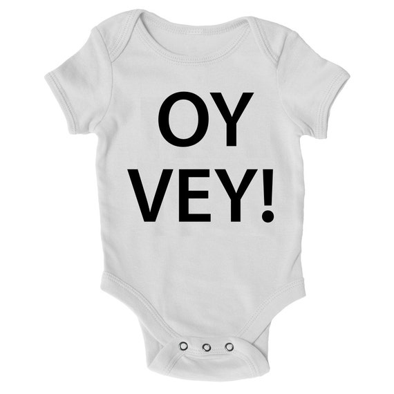 Oy Vey Onesie Infant Bodysuit Boys Clothes Girls Clothes Etsy