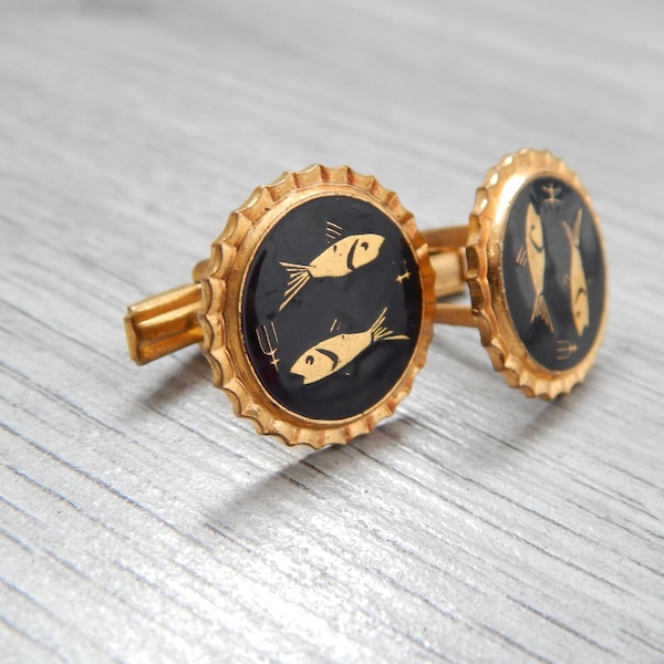 Zodiac Cufflinks Etsy
