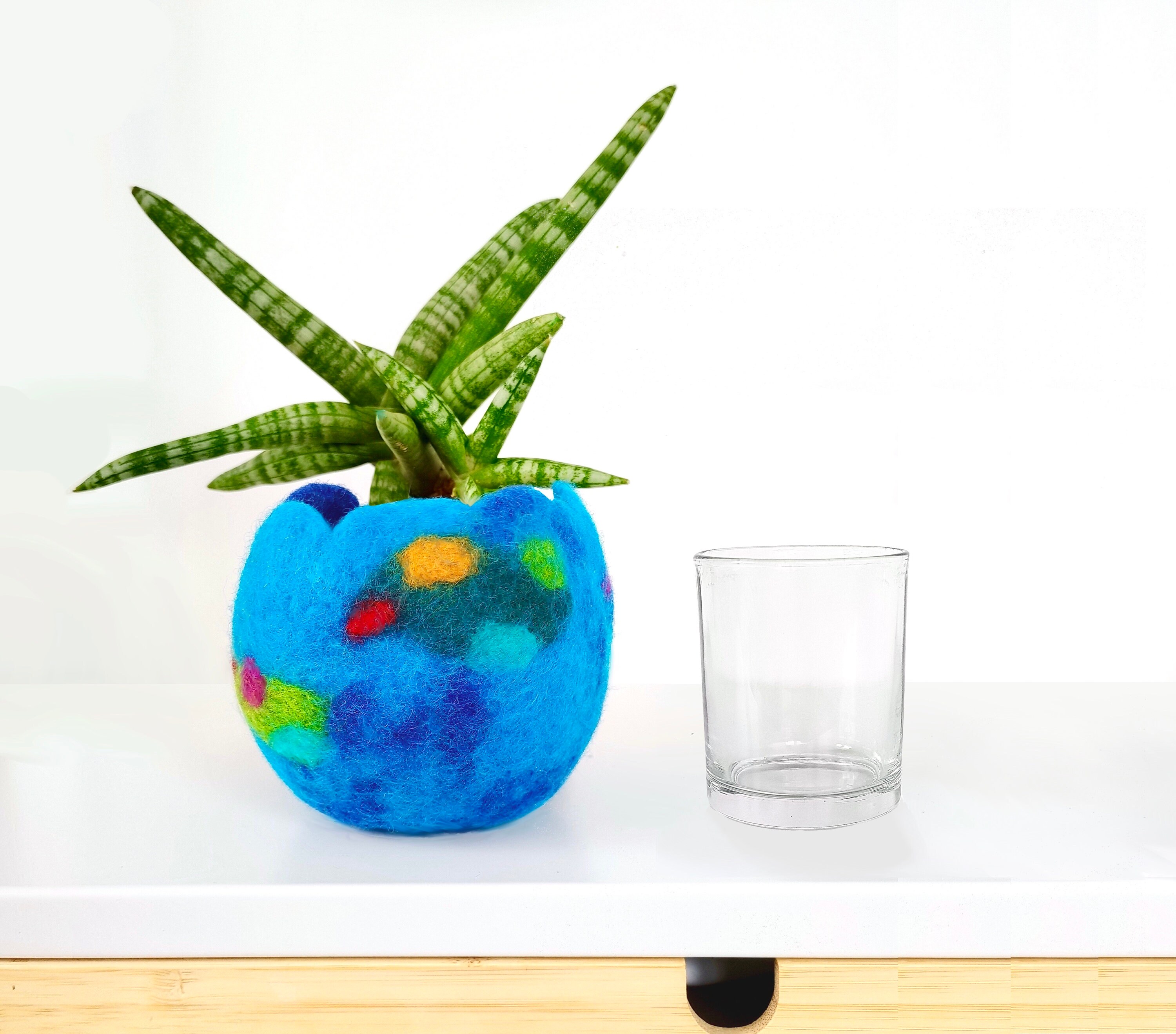 Unique Felted Wool Planter. Unique Felt Planter Planter Etsy