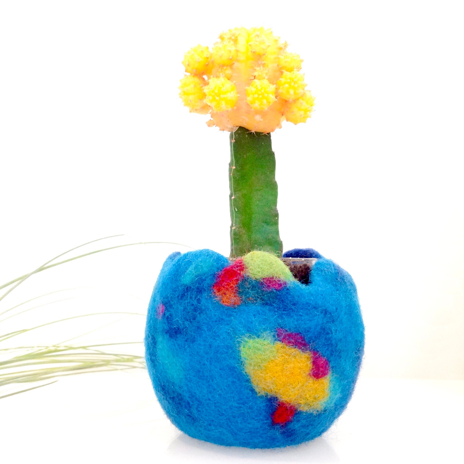Unique Felted Wool Planter. Unique Felt Planter Planter Etsy