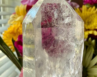 Carrara Quartz | Clear Quartz - Rare, Stand Included, Tuscany, Italy