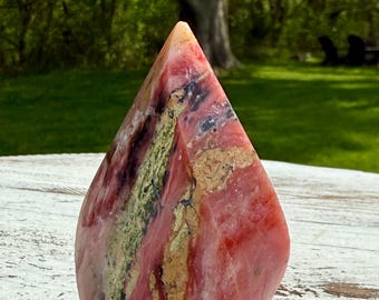 Strawberry Opal Flame - Pink Opal, Perfect Tip, Peru
