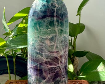 Durango Fluorite Freeform - Rainbows, Glow, Neon, Mexico