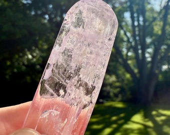 Kunzite - Gemmy, Polished, UV Reactive, Brazil