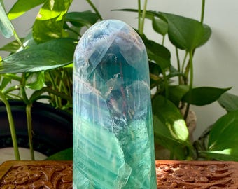 Durango Fluorite Freeform - Rainbows, Glow, Neon, Mexico