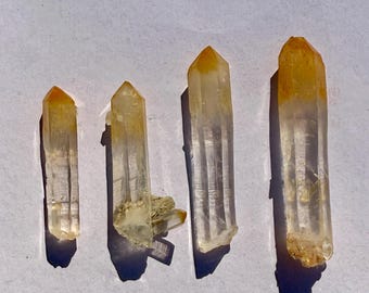 Mango Quartz Points - Select Yours, AAA Quality, Halloysite, Colombia