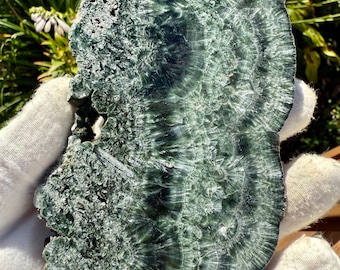 Seraphinite Slab - Chatoyancy, Russia