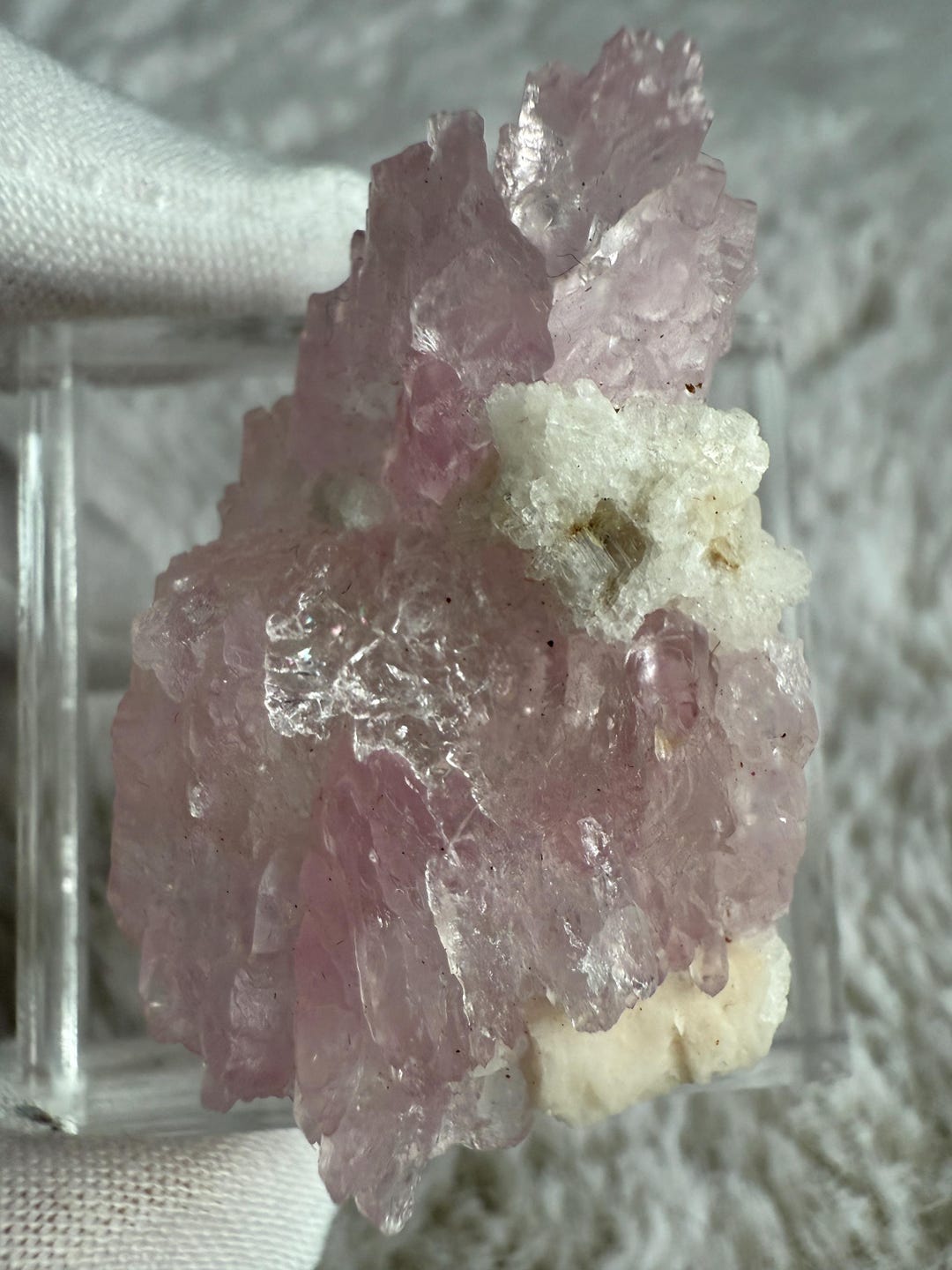 Crystalised Roses Canga Rose | Crystallized Elestial Rose Quartz - Princess, Rare, Stand ...