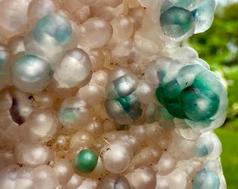 Mermaid Chalcedony - Botryoidal, Chrysocolla, Copper, Indonesia
