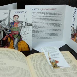 HENRY V Greeting Card with Magnetic Bookmark zdjęcie 5