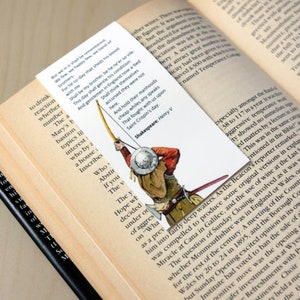 HENRY V Greeting Card with Magnetic Bookmark image 6