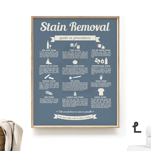 Laundry Stain Removal . Laundry Room Decor . Laundry Room Art . Laundry Room Sign . KP0092