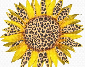 Download Leopard sunflower | Etsy