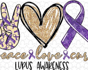 Sublimation & htv transfers  Lupus Awareness