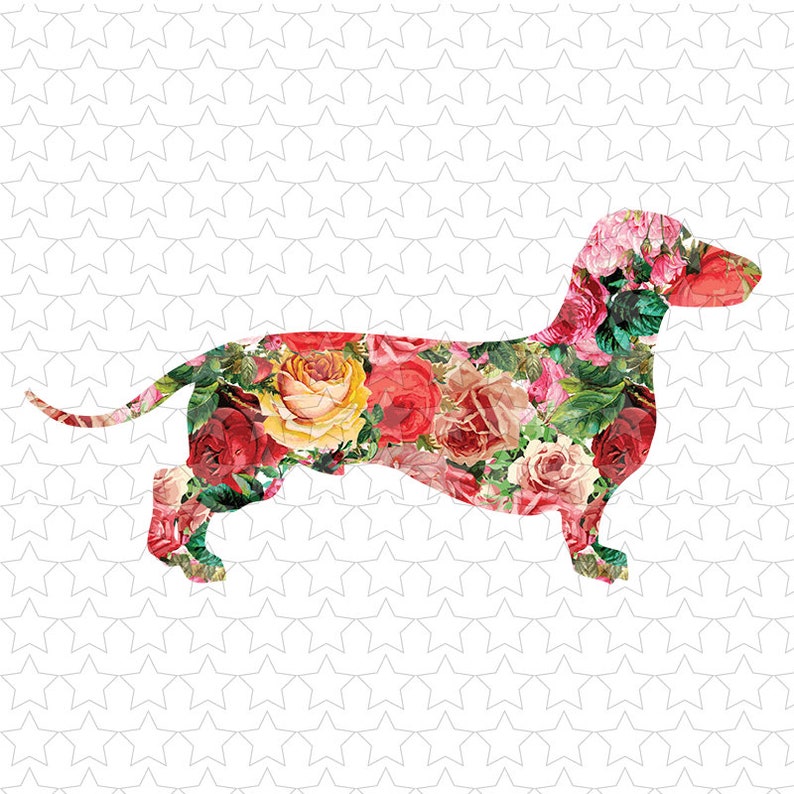 847 Sublimation Transfer Dachshund Dog Transfers Family Pets Etsy