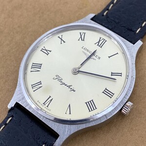 Longines Flagship S/Steel Vintage c1970's Swiss Manual 34mm Gents' Watch