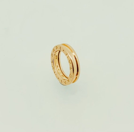 bvlgari b zero1 18k gold 1 band ring