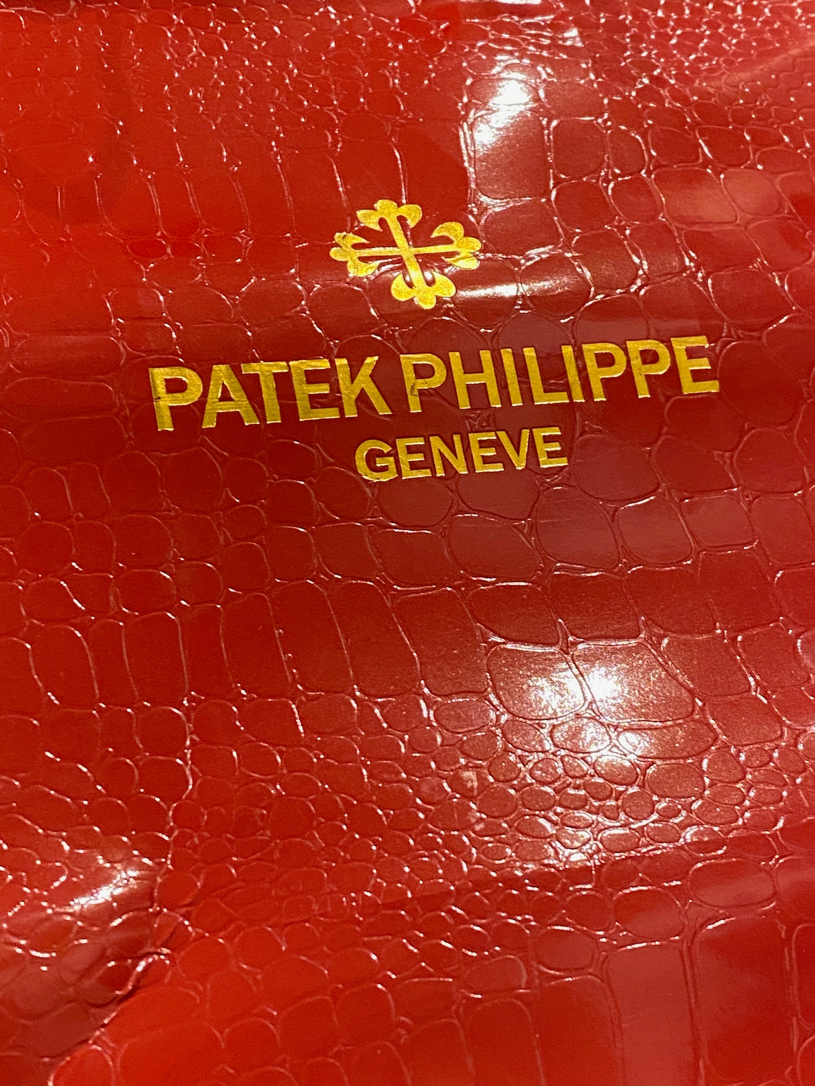 patek philippe paper bag
