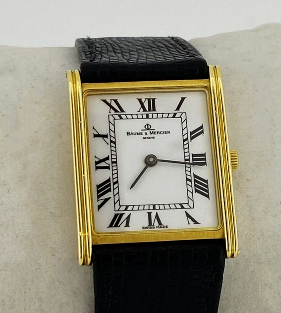 Baume & Mercier 18K Gold ref 1830 Watch, Baume Mer