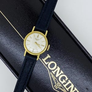 18K Yellow Gold Longines Vintage 1960's Manual 17 jewels 19mm Ladies' Watch