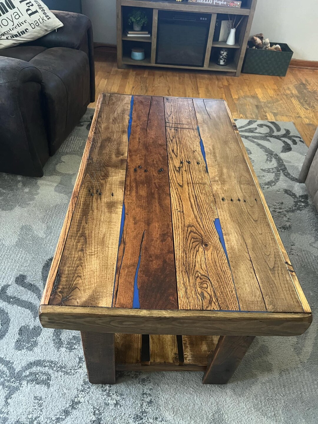 Reclaimed Wood Coffee Table - Etsy