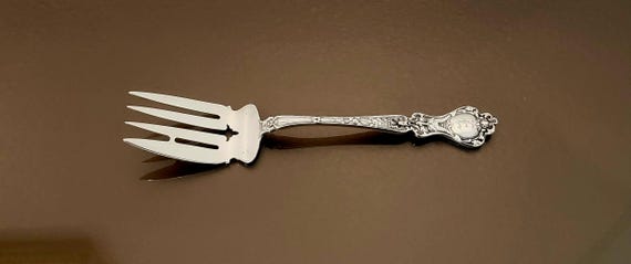 Nuremberg by Alvin Sterling Silver Small Cold Meat Fork